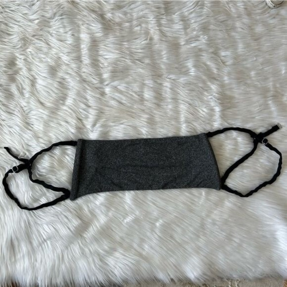 NWT Yandy Sparkle Square Bikini Top - Size Medium - Picture 3 of 12